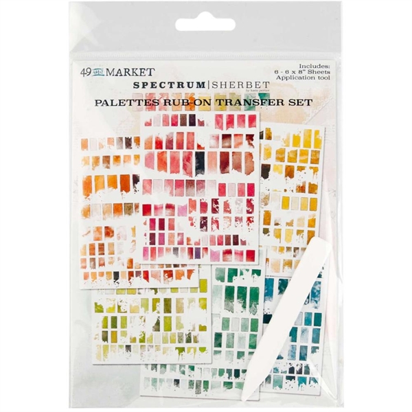 49 and Market Rub-On\'s - Spectrum Sherbet / Palettes