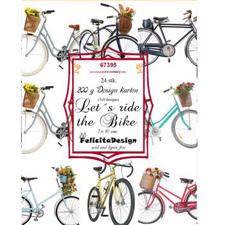 Felicita Design Card Toppers (7x10 cm) - Let's ride the Bike