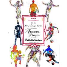 Felicita Design Card Toppers - Soccer Player