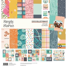 Simple Stories Paper Pack 12x12" Collection - Let's Go
