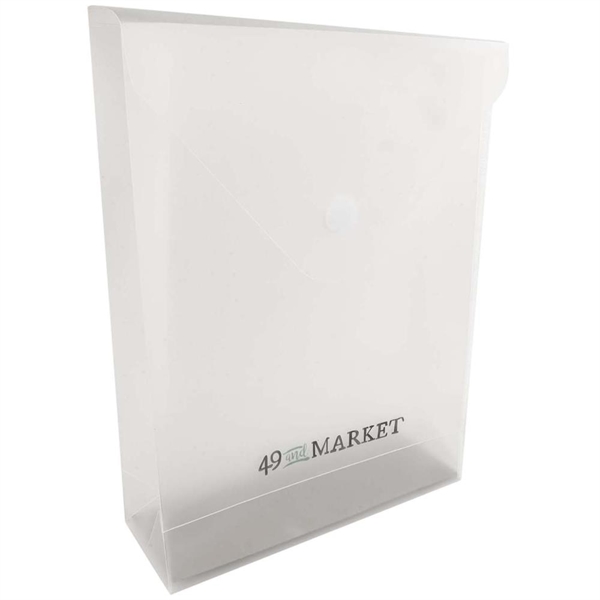49 and Market Album Kit Storage - Plastlomme m. klap 8.5x11" (letterformat)