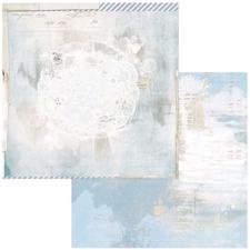 49 and Market Paper 12x12" - Vintage Artistry Serenity / Peaceful Notions
