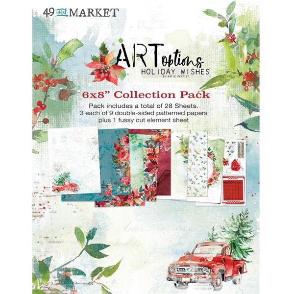 49 and Market Collection Pack 6x8" - Artoptions Holiday Wishes