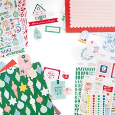 Pinkfresh Studio Paper Pack 12x12" - Happy Holidays