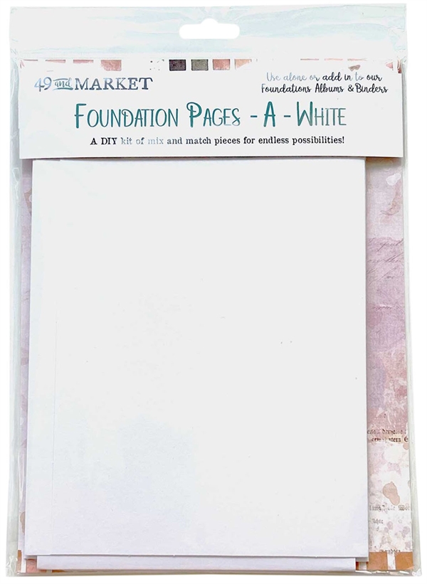 49 And Market Memory Journal Foundations - Pages A / White