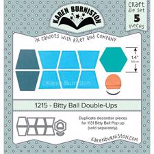 Karen Burniston Die - Ball Double-Ups / Bitty Ball