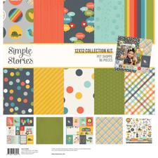 Simple Stories Paper Pack 12x12" Collection - Pet Shoppe