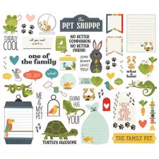 Simple Stories Die Cuts - Bits & Pieces / Pet Shoppe (49 pieces)