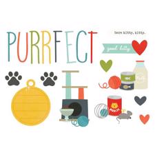 Simple Stories - Simple Page Pieces / Pet Shoppe Cat