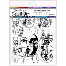 Dina Wakley Media - Transparencies / Portraits