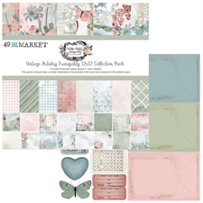 49 and Market Collection Pack 12x12" - Vintage Artistry Tranquility