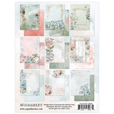 49 and Market Collection Pack 6x8" - Vintage Artistry Tranquility