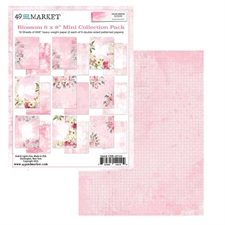 49 and Market Collection Pack 6x8" Mini - Color Swatch Blossom