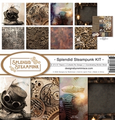 Reminisce Collection Pack 12x12" - Steampunk