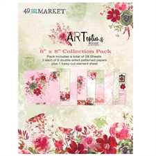 49 and Market Collection Pack 6x8" - ARToptions Rouge