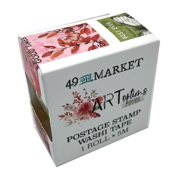 49 and Market - ArtOptions Rouge / Postage Washi