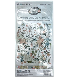 49 and Market - Vintage Artistry Tranquility / Wildflower Cut Outs