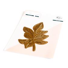PinkFresh Studios HOT FOIL Plate - Detailed Leaf