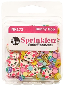 Buttons Galore Sprinkletz - Bunny Hop