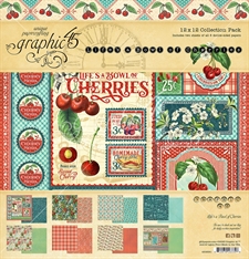 Graphic 45 Collection Pack 12x12" - Life's a Bowl of Cherries