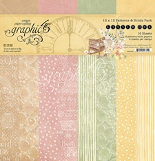 Graphic 45 Paper Pad 12x12" - Little One / Patterns & Solids