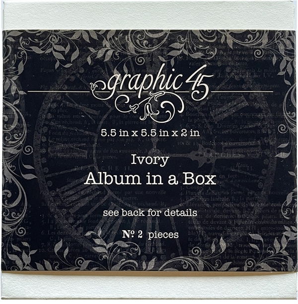 Graphic 45 Staples - Album in a Box / Ivory