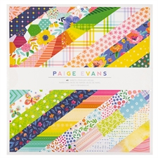 American Crafts Paper Pad 12x12" - Paige Evans / Blooming Wild