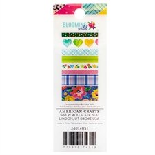 American Crafts Washi Tape - Paige Evans / Blooming Wild (8 ruller)