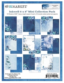 49 and Market Collection Pack 6x8" Mini - Color Swatch: Inkwell