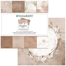 49 and Market Collection Pack 12x12" - Color Swatch: Toast