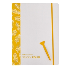WRMK Sticky Folio 8.5"X11" - Yellow