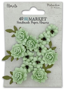 49th & Market - Florets Paper Flowers / Pistachio