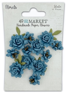49th & Market - Florets Paper Flowers / Slate