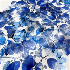 49 and Market Acetate Leaves- Color Swatch: Inkwell