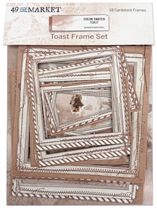 49 and Market Frame Set - Color Swatch: Toast