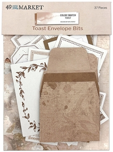 49 and Market Envelope Bits - Color Swatch: Toast