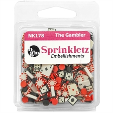 Buttons Galore Sprinkletz - Gambler