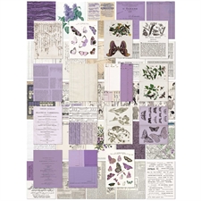 49 and Market Collage Sheets - Color Swatch: Lavender