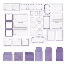 49 and Market Envelope Bits - Color Swatch: Lavender