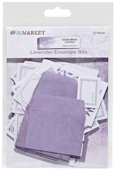 49 and Market Envelope Bits - Color Swatch: Lavender