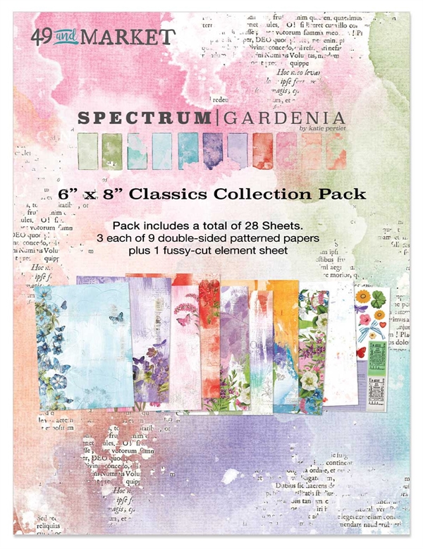 49 and Market Collection Pack 6x8" - Spectrum Gardenia Classics