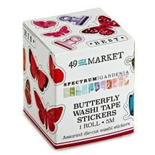 49 and Market - Spectrum Gardenia Washi Tape / Butterfly