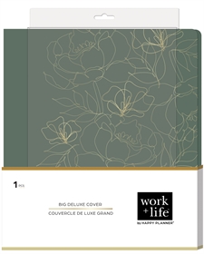 Happy Planner Big DeLuxe Cover - Ivy & Rose (stor)