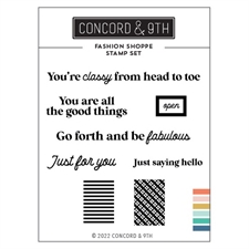 Concord & 9th Stamp Set - Fashion Shoppe