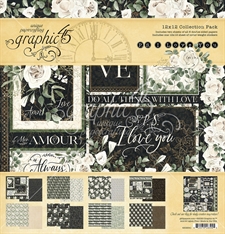 Graphic 45 Collection Pack 12x12" - P.S. I Love You