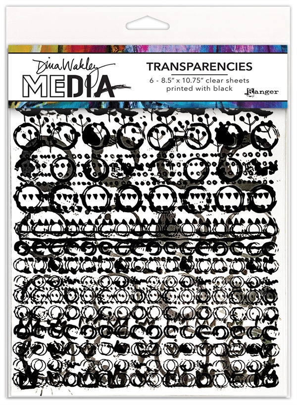 Dina Wakley Media - Transparencies / Pattern Play 2