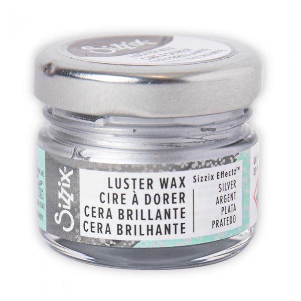 Sizzix Effectz Luster Wax - Silver