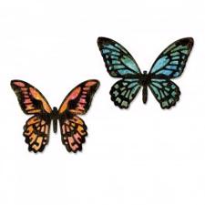 Sizzix Thinlits - Tim Holtz / MINI Detailed Butterflies (små)