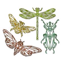 Sizzix Thinlits - Tim Holtz / Geo Insects