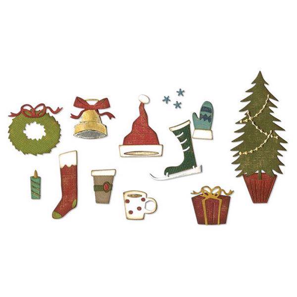 Sizzix Thinlits - Tim Holtz / Festive Things